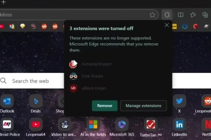 微软Edge逐步禁用uBlock Origin等广告拦截扩展，效仿谷歌Chrome