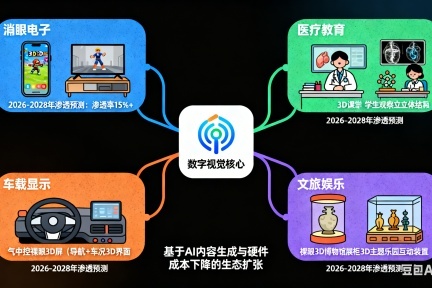 裸眼 3D 行业迎来爆发前夜，技术瓶颈亟待突破